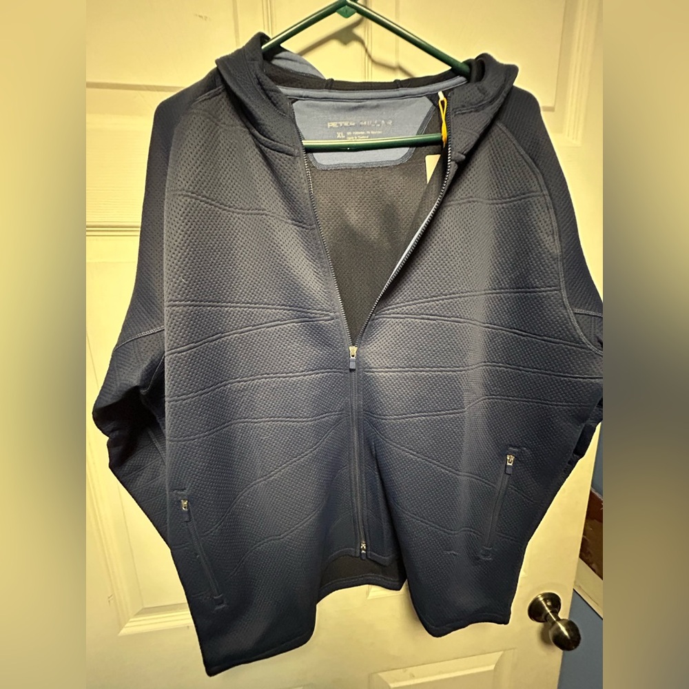 Peter Millar Orion Performance Quilted Golf Hoodie